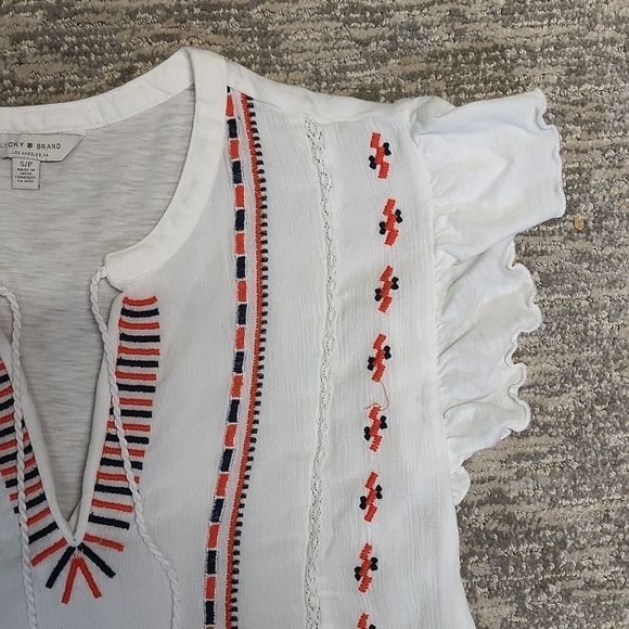 Lucky Brand blouse 👚 - Picture 8 of 12